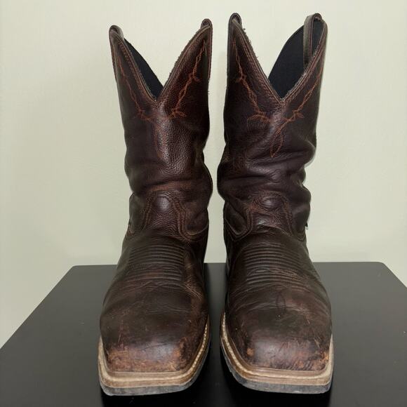 John Deere by Dan Post Men’s Steel Toe Western Work Boots – Size 11W - Picture 3 of 8